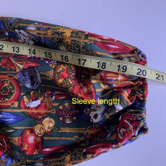 Unique! Handmade Christmas Theme Shirt/Top - Picture 6 of 10